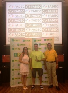 Antonio Quintero, tercer clasificado del VI Campeonato FADEC de Ajedrez de Andalucía