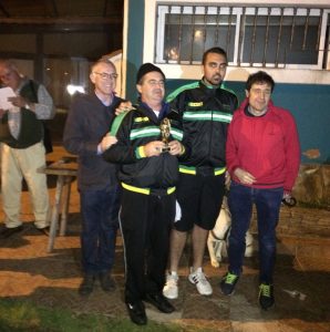El director de la ONCE en Málaga y el director deportivo de la FADEC entregaron los trofeos