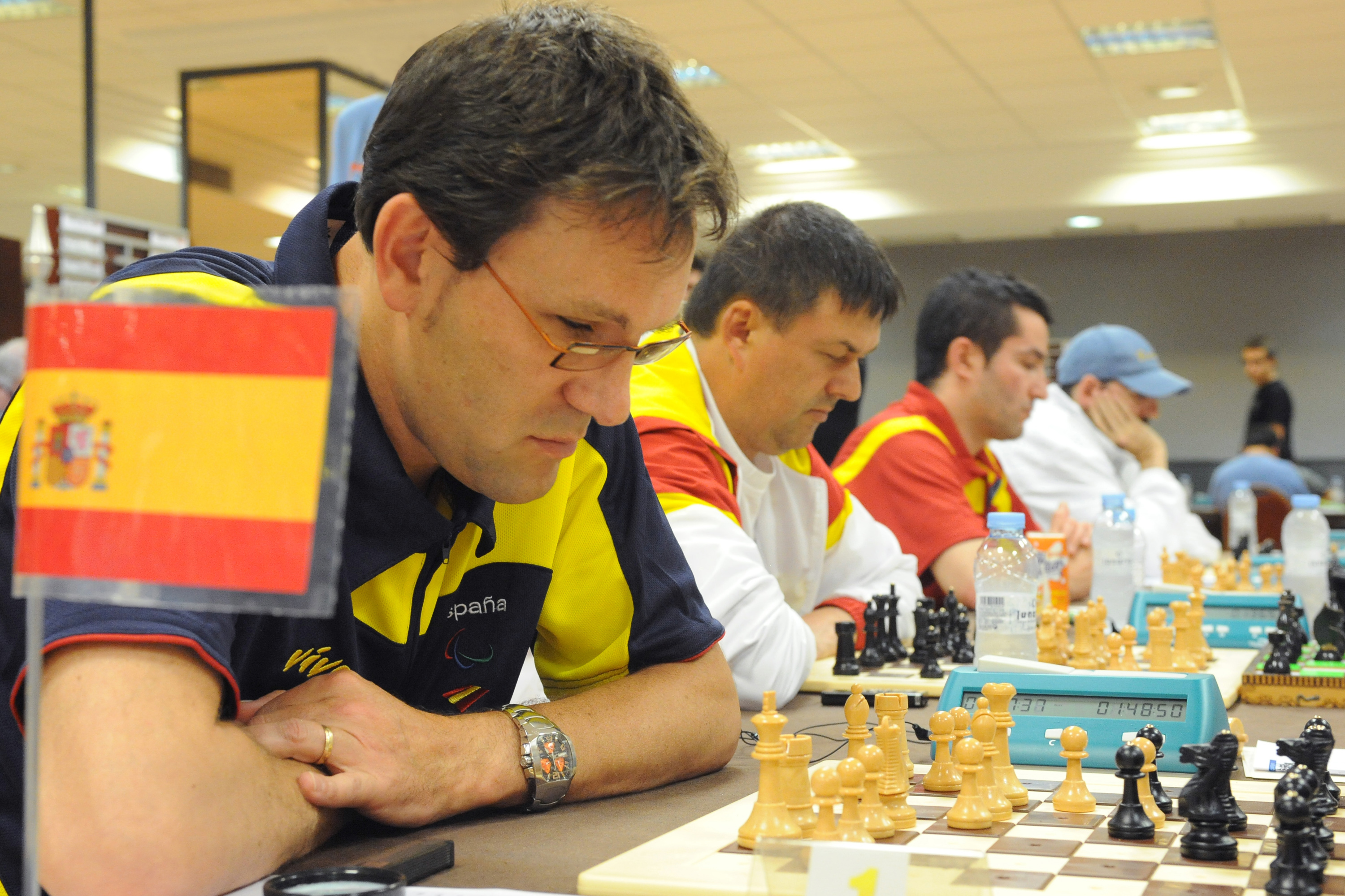 Imagen de una competición de ajedrez
