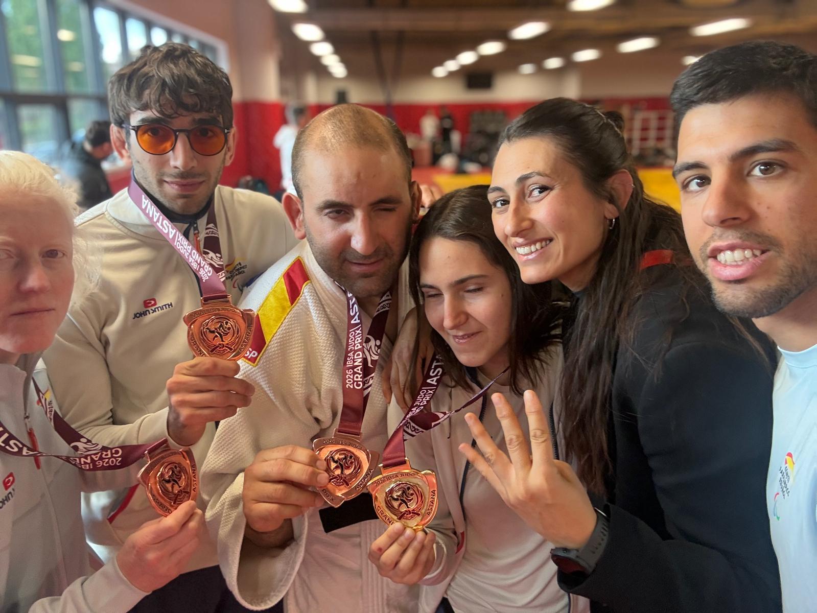Equipo de judo español